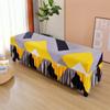 1Pcs Print Piano Bench Cushion Cover Rectangle Stool Covers for Living Room Bedroom