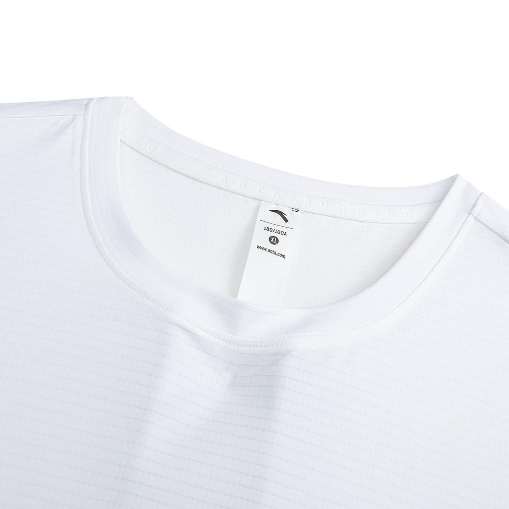 Anta Running Series Summer Casual Sports Suit Men suits Pure-White 952625202-3