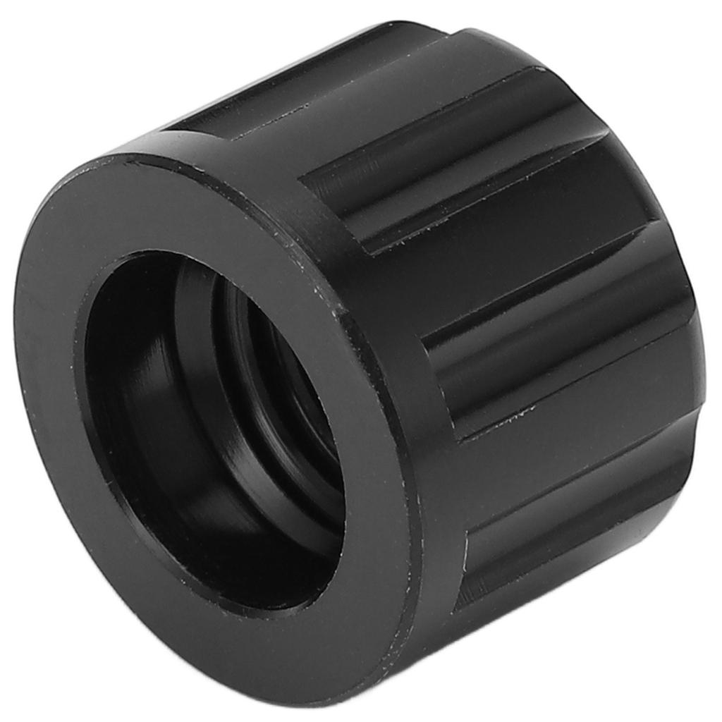 Mountain Bike Thru Axle Nut M12 X 1.5mm Aluminum Alloy Bike Hubs Tube Shaft Nut Bicycle Accessories