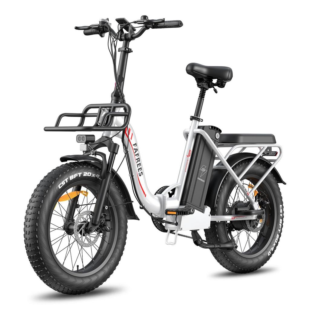 FAFREES F20 Max Folding Ebike with 48V 30Ah LG Battery, LCD Display