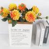 2 buc Flori de Mătase cu Tulpini Flori Artificiale Dahlia Flori Faux Dahlia Dahlia pentru Decor Acasă Interior Nuntă Petrecere Decorațiune Duș Nupțial