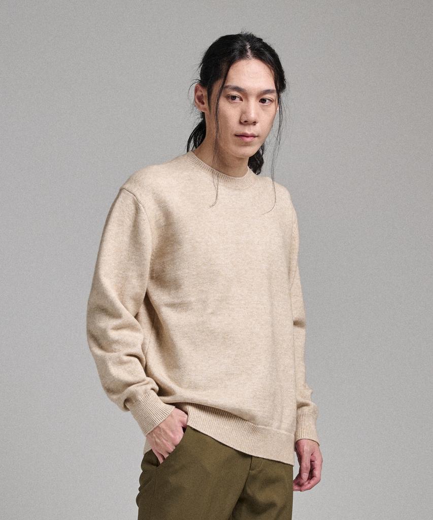 ANALOG MOOD Signature Soft Round Knit (Oatmeal)