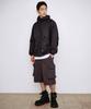 Kallapataleu Nylon Banding Cargo Pocket Bermuda Shorts - Charcoal