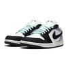 Jordan Air Jordan 1 Vintage Basketball Shoes Women's Low Top Canvas White/Black Sail White/Smoke Gray IX5001-101
