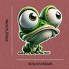 Cartoon Frog Toilet Sticker Self-Adhesive Waterproof Bathroom Decal Car Decals Home Decor