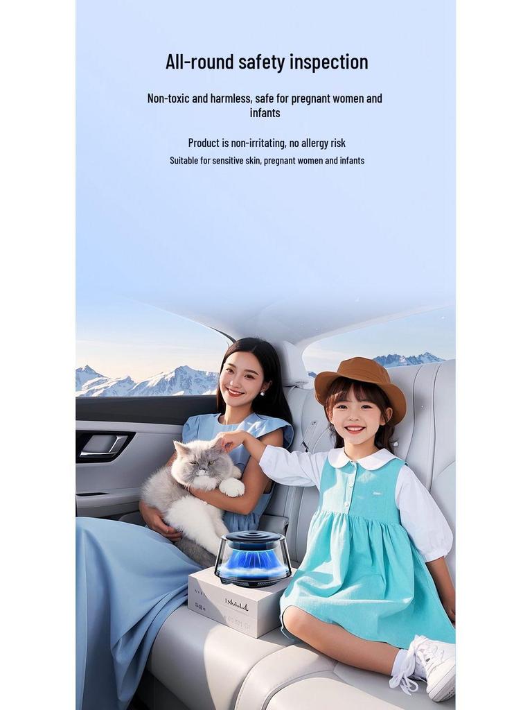 Luxury Long-Lasting Car Air Freshener & Perfume for Men and Women - Elegant Car Interior Ornament