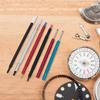 Alloy Steel Watch Hand Setting Tool Extraction Tools Pointer Adjustment Watch Hand Pusher Set Dial Cleaner Pen