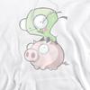 Invader Zim Mens Gir & Pig Hoodie