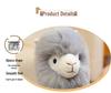 Cute Alpaca Plush Toy - Adorable Birthday Gift, Soft Cloth Doll Figure, Sleeping Pillow for Boys and Girls