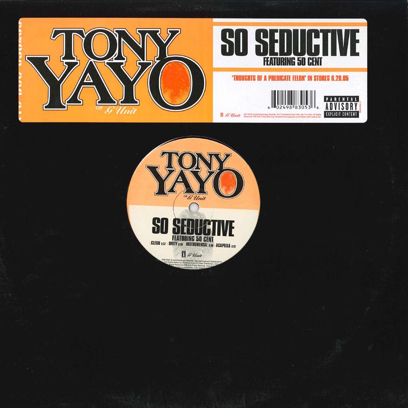 12inch Record TONY YAYO - So Seductive B000493611 G UNIT 2005 US Rap & Hip-Hop/R&B Used