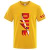 2025 Scuba Diving Diver Down Flag Print New Unisexs Summer Round Neck Ordinary Short Sleeve Tshirt Good Quality Comfortable Tops