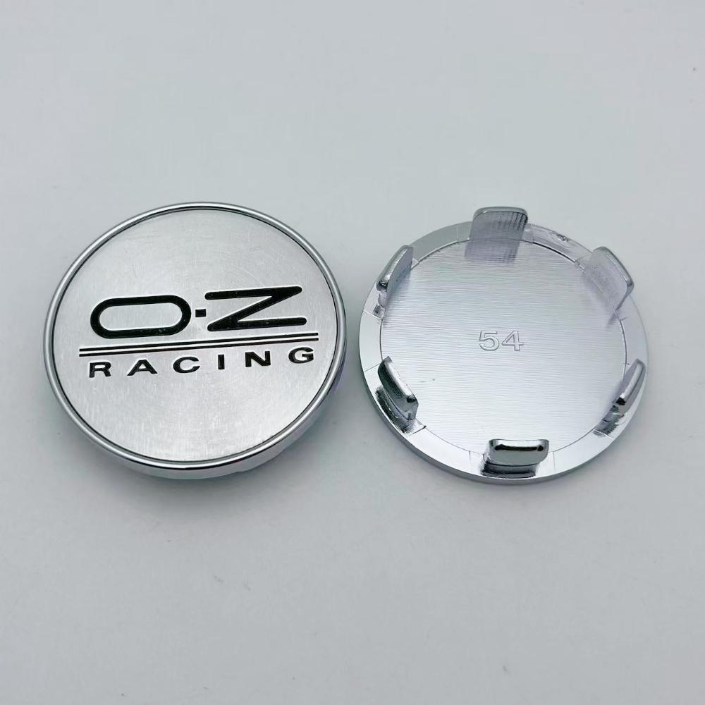AAYR1 4pcs 54MM 49MM OZ O.Z Racing Logo Emblem Badge Car Wheel Center Caps Wheel Rim Hubcaps Hub Center Dust Cover Car Accessories