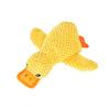 In-Stock Yellow Duck Plush Toy: Sound-Making, Scratch/Bite/Chew Resistant for Dogs