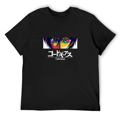 Lelouch Eyes T-Shirt Vintage Clothes Customs Designer Shirts Customs Design Your Own Mens Fashion