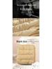 Winter Plush Car Seat Cushion, Single Piece, Non-Backrest, Soft Three-Piece Set for Rear Seat Warmth.