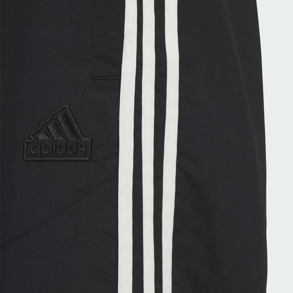 Adidas ST Track Track Pants Water Resistant Comfortable Stylish Casual Men Bottoms Black JI8642