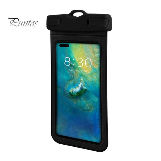 

Підводний сухий чохол Прозорий 30 м Водонепроникний Смартфон великої місткості Універсальна водонепроникна сумка для дайвінгу чорний