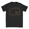 Unisex Unisex Tshirts Fibonacci Golden Ratio Vintage Cotton Tees Short Sleeve Geek Math T Shirts Crewneck Tops Printing