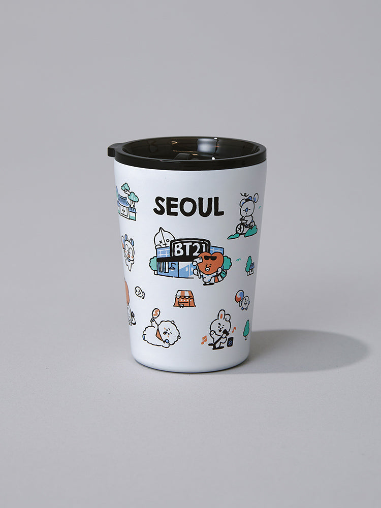 BT21 Seoul Edition Insulated Tumbler – 340ml (11oz)