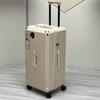 Extra Large Antibacterial 5-Wheel Trolley Suitcase with Combo Lock