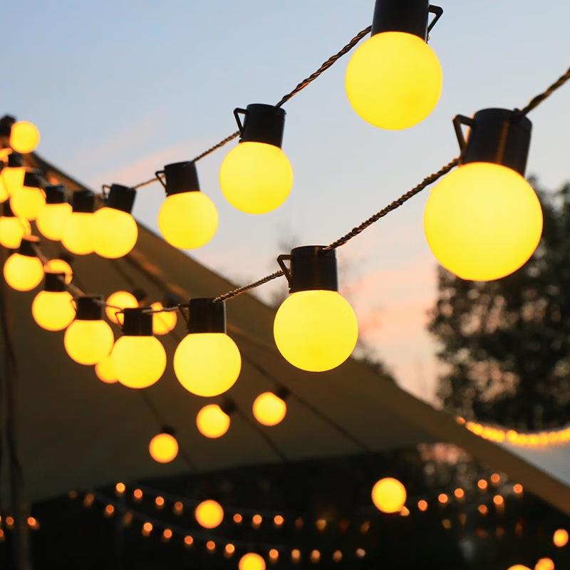 Outdoor Waterproof LED Globe String Lights