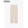Zaprha 2025 New Arrival American Fashion Casual Linen Blended Straight-Leg Pants Women's Drooping Slimming 3046075
