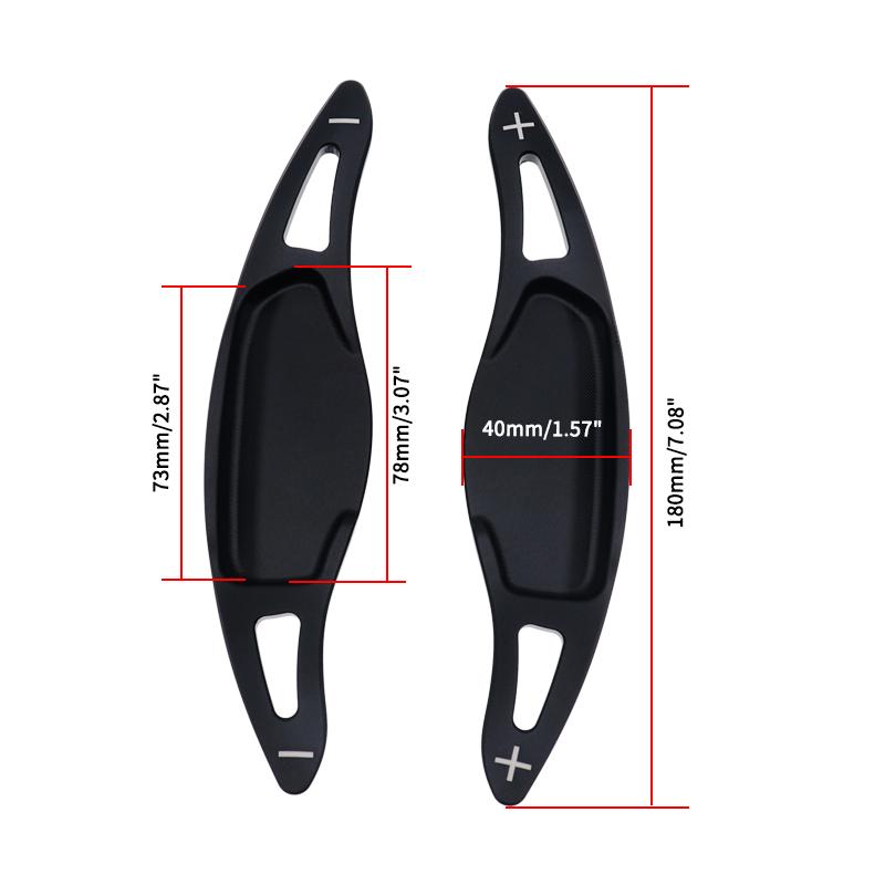 Paar Auto Lenkrad Shift Paddle Shifter Erweiterung Für Kia Stinger CK K8 2018 2019 2020 CNC Aluminium Legierung Chassis Teile