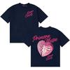 Rapper Omar Courtz Erste Muse Herz Grafiken Oberteile Unisex Damen Ästhetisches Gemütliches T-Shirt Übergroß Jugendliche Kurzarm-T-Shirt