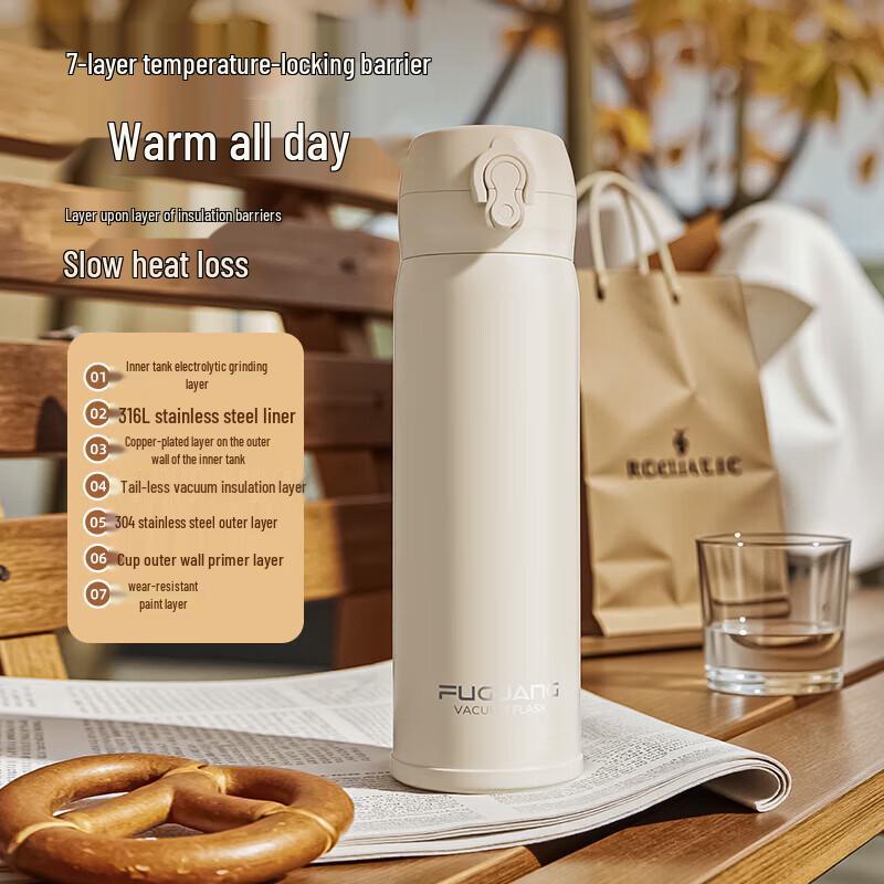 Fuguang 316L Stainless Steel Portable Insulated Water Bottle