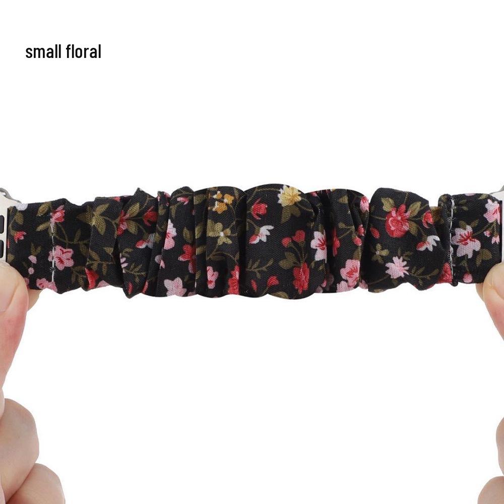 Brățară de ceas elastică tip scrunchie de 20mm/22mm pentru Samsung Galaxy Watch 4 & Huawei GT2 (42mm/46mm)