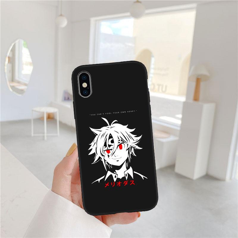 LO85 S-Seven D-Deadly Sin Soft Shell Phone Case for Redmi Note 8 9 Pro Max 9S 9T 9C NFC 8T 8A 10A A4