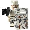 Ninja Warrior Superhero Doll With Weapon Single Building Block Assembly Toy