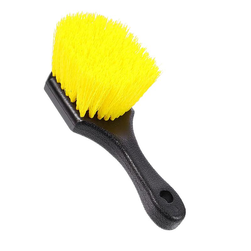 Rad- und Reifenbürste für Autofelgen und alle Außenflächen. Die Autowaschbürste mit weichen Borsten reinigt Reifen und löst Schmutz und Straßenschmutz