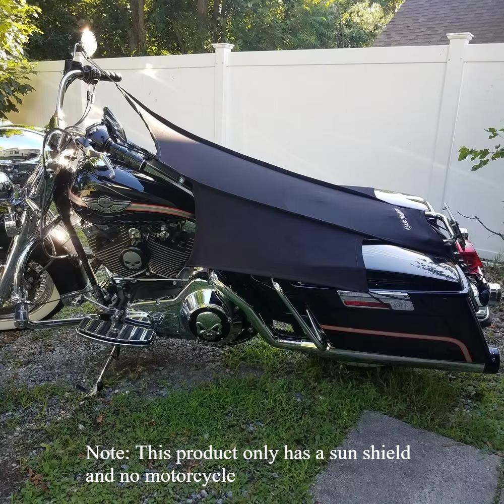 

Outdoor waterproof motorcycle half-cover sunshade, motorcycle sunshade чорний