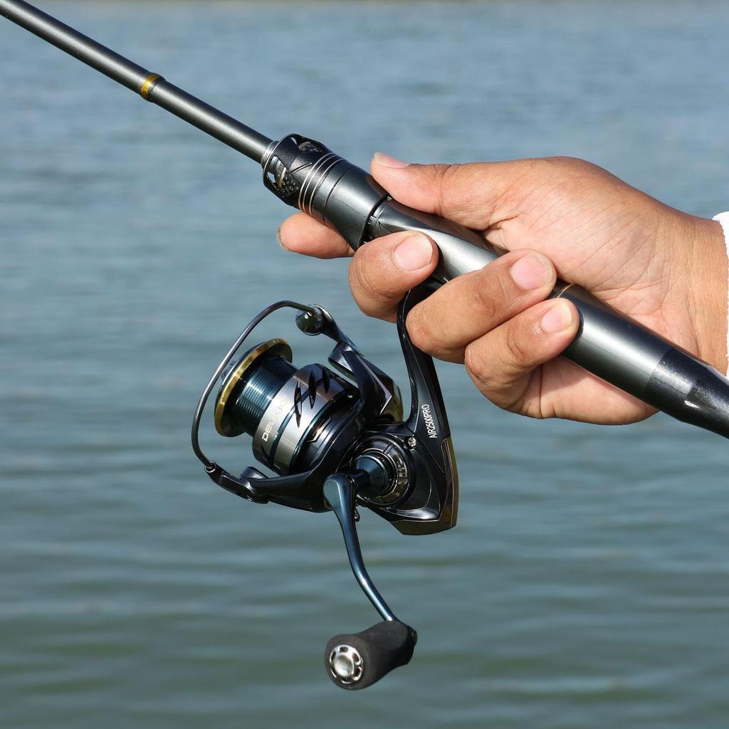 Spinning Reel for Saltwater Carbon Fiber Aluminum Stainless Steel Reverse Lightweight Design for Long Casts and Surf Available In Sizes Fishing, Body,