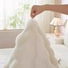 Thick Imitation Rabbit Fur Bedding Head Cover Dust Protection Covers for Bedroom All Inclusive Universal Headboard and Backrest Hood