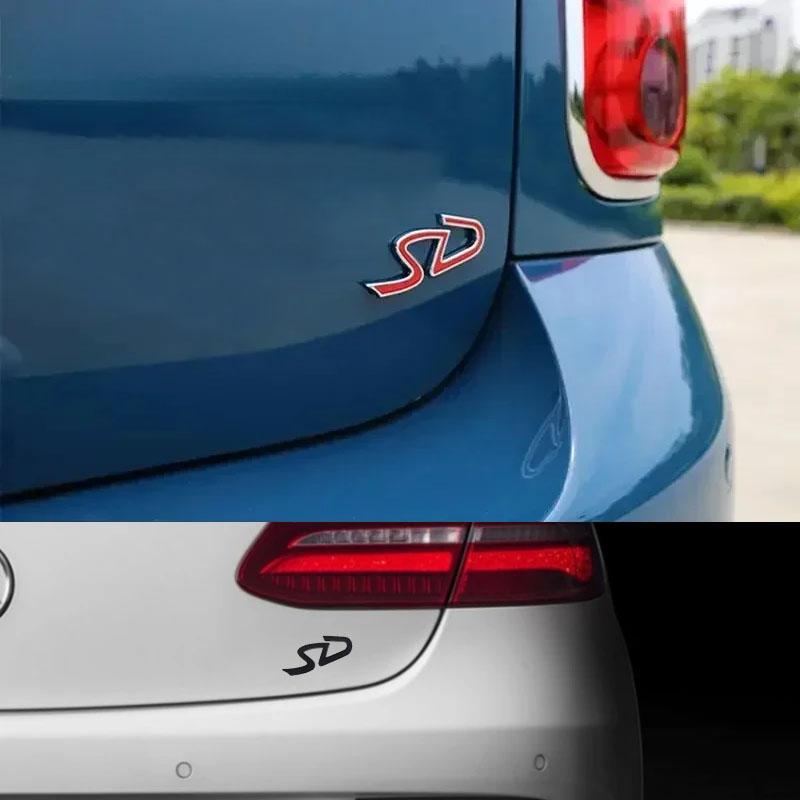 3D Premium SD D for Copper R55 R56 R60 R61 Clubman F55 F56 F60 Countryman Car Hood Fender Trunk Rear Bonnet Nameplate Decal Emblem Badge Sticker