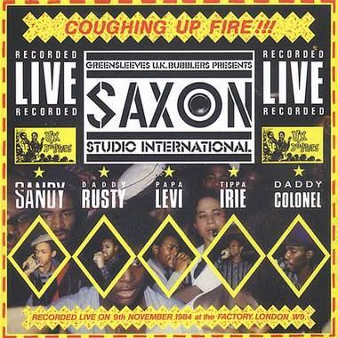 LP Record VARIOUS Saxon Studio International Coughing LICKWOOD1 1984 Jamaica Reggae Ska Dub Used