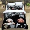 Three-Piece Marilyn Monroe Digital Printing Kit Bedding Home Textiles