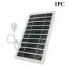 2W 5V USB Portable Solar Panel Charger Waterproof Outdoor Phone Power Supply for Camping Hiking Travel