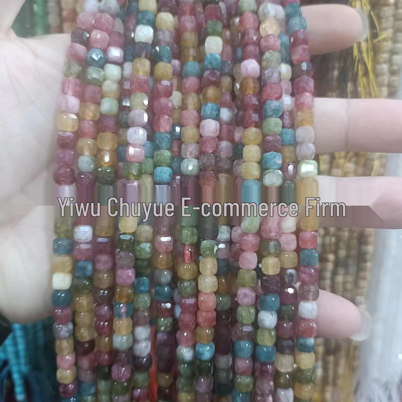 

Граненые кубики из натурального камня 6x6 мм для изготовления украшений своими руками 6mm (Approx. 61 beads per strand)