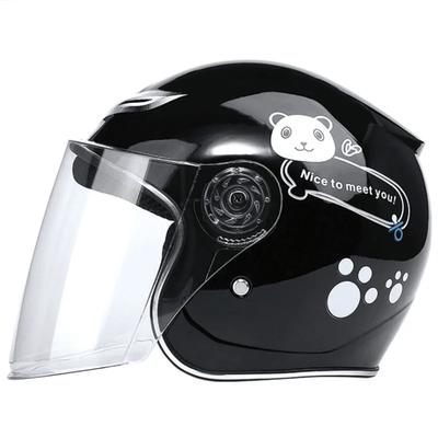 Süßer Kinderfahrradhelm 50-54cm Sicherheit Motorrad Rollerhelm in Rot Gelb Blau Personalisierter Schutz für Kinder