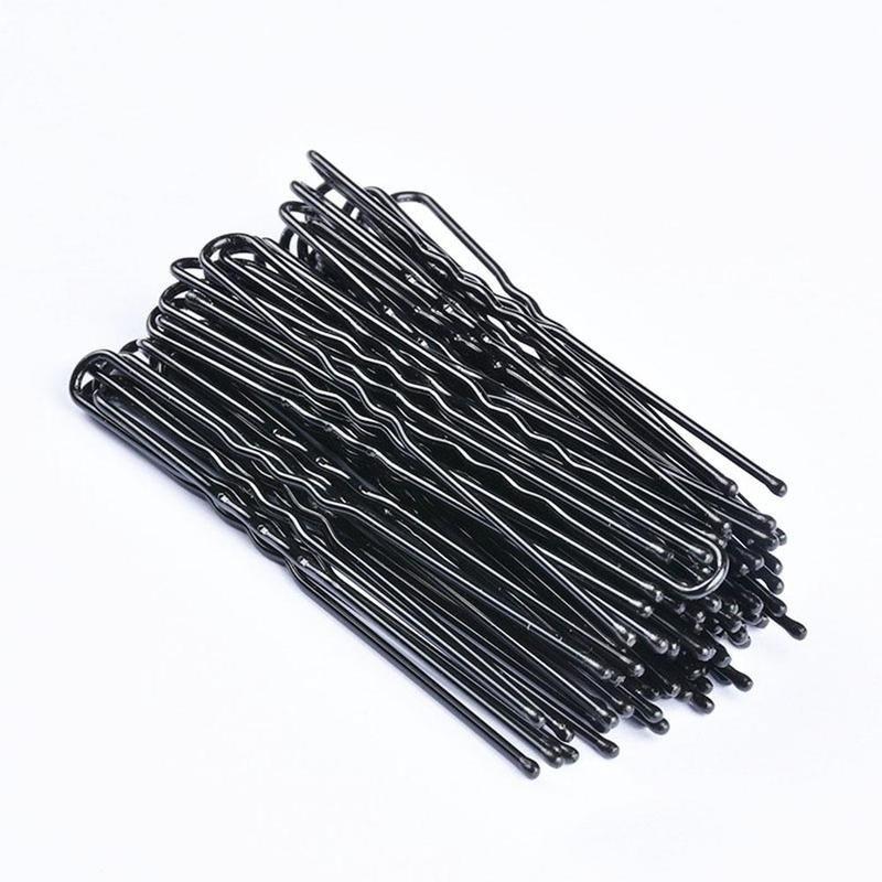 90Pcs / Set Women Ladies Round Toe U Shaped Hair Pins and Clips Bobby Pin Hair Pin Accessories 2 Colors Headpiece
