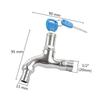 20mm Lockable Faucet Alloy Sink Tap High Quality Anti-theft Faucet  Outdoor