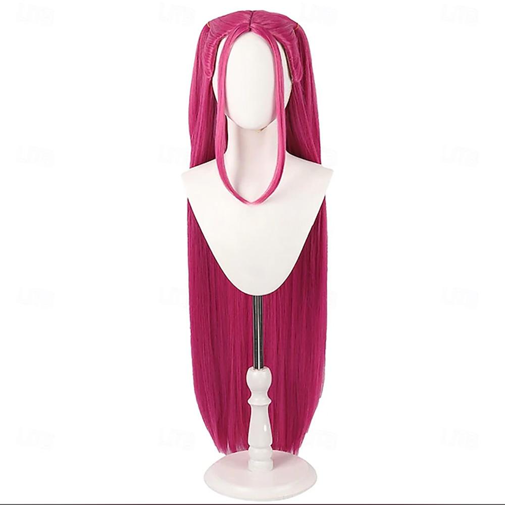 HAIRJOY Syntetické vlasy Kostým Lovců démonů Mira Paruka Cosplay Paruka Anime Paruky Dlouhé Rovné Vlasové Doplňky pro Ženy
