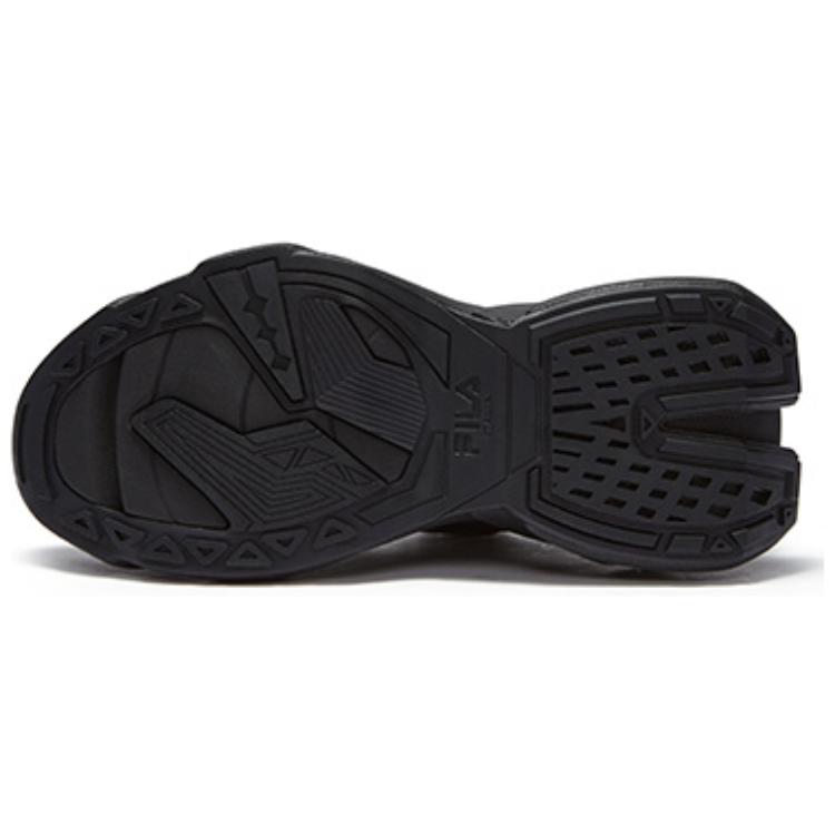 FILA Fusion TI-22 Trendy Fashion Low-Top Dad Shoes Women sneaker Black T12W441109FBK