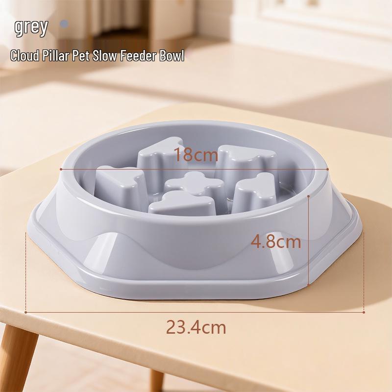 Pet Slow Feeder Anti-Choke Dog Bowl