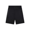 Fila Solid Color Straight Leg Knit Shorts Men Shorts Black F11M332603FBK