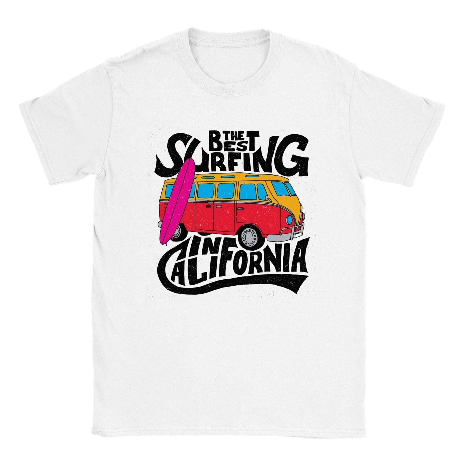 Best Surfing in California T-shirt S разноцветный