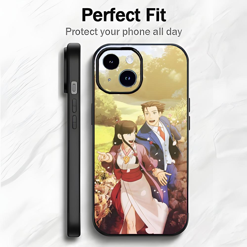 Adventure Game A-Ace A-Attorney Phone Case Phone Case Soft Packaging Lightweight For iPhone17 16 15 14 13ProMax